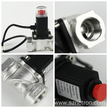 gas safety device 12v solenoid valve